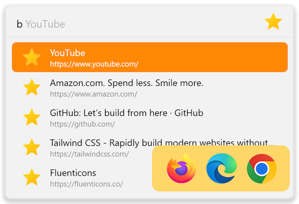 Flow Launcher interface detail